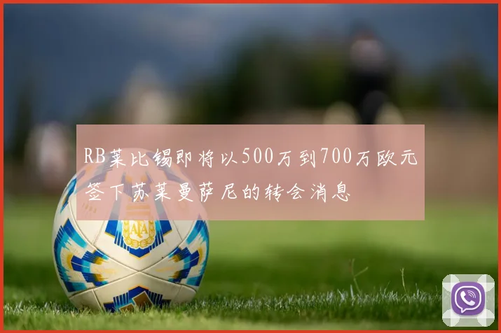RB莱比锡即将以500万到700万欧元签下苏莱曼萨尼的转会消息